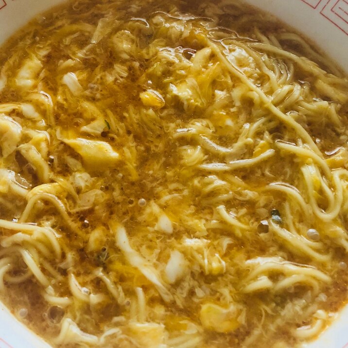 中華三昧♡酸辣湯麺
